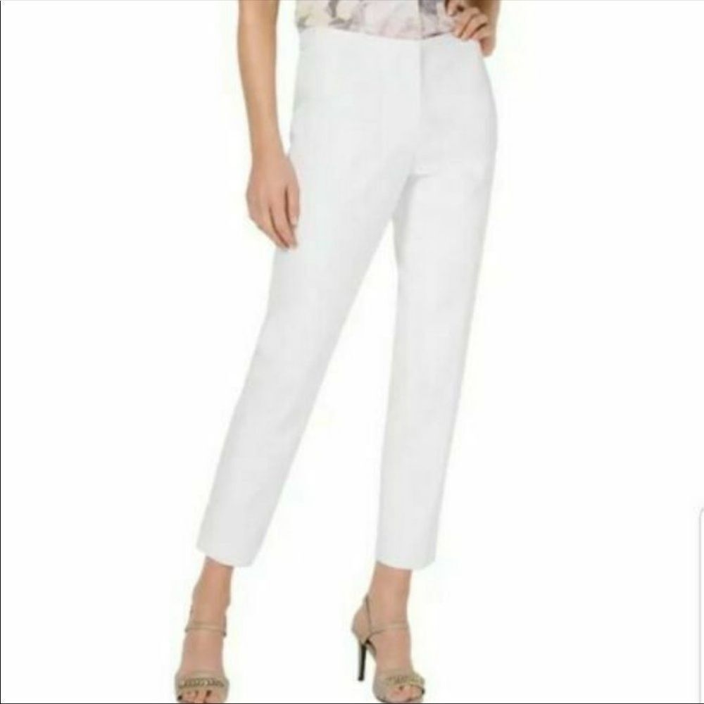 Straight Fit Highline White Pants